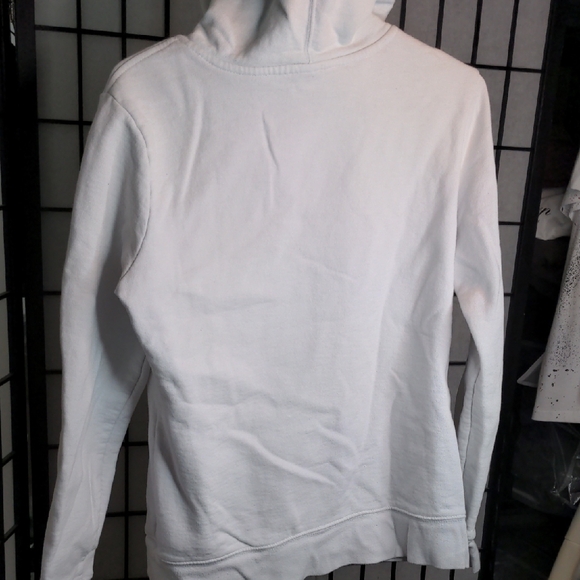 THE NORTH FACE White Hoodie with Colorful Logo - Picture 3 of 3